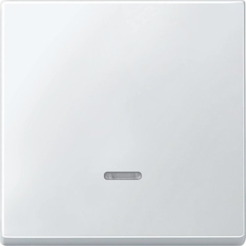 Лицевая панель Schneider Electric Merten Antique для 1-кл. выключателя с подсветкой белый  картинка